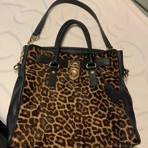 Michael kors Hamilton leopard print